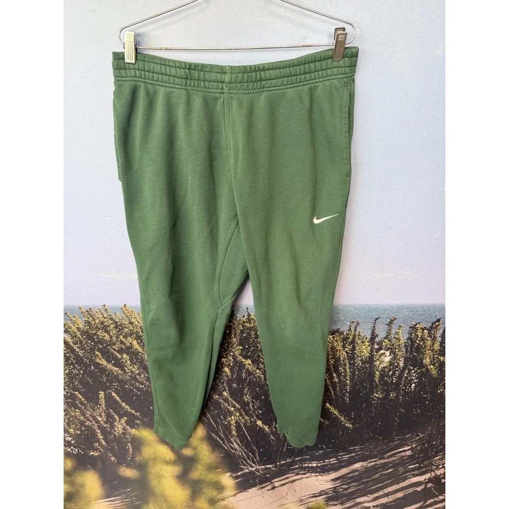 Nike Joggers Dri-Fit Training Gym Jogger pants For Men XL Forest Green